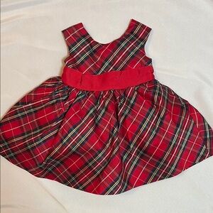 Janie and Jack Red Plaid Dress